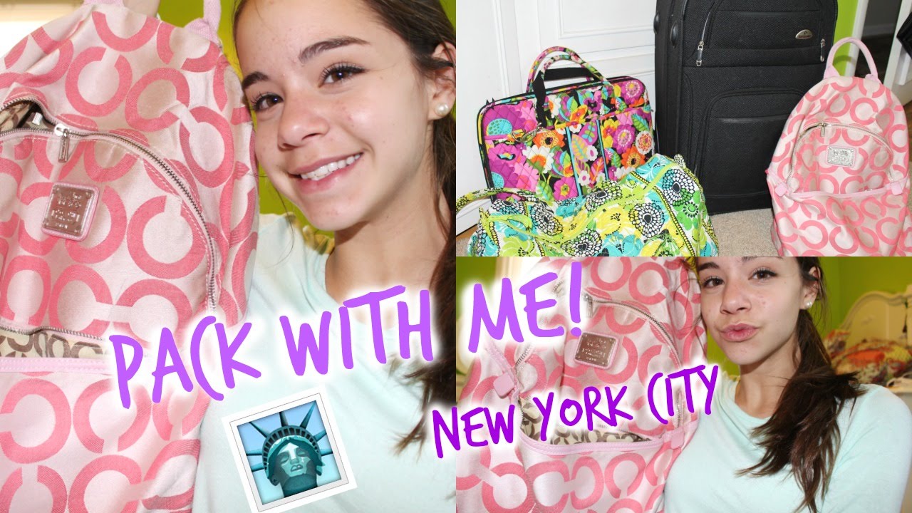 What I'm Bringing to New York City! | School Trip + Packing Tips
