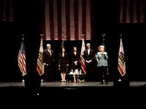 Hillary Clinton Bevery Hills 4/3/08 Fundraiser