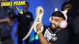 PRANKING @TechnoGamerzOfficial with SNAKE in GTA 5 screenshot 4