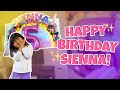 SIENNA'S 5TH BIRTHDAY VLOG! | Nick and Sienna