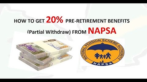 How to get NAPSA 20 percent partial withdraw: Sign up process(Part 1)