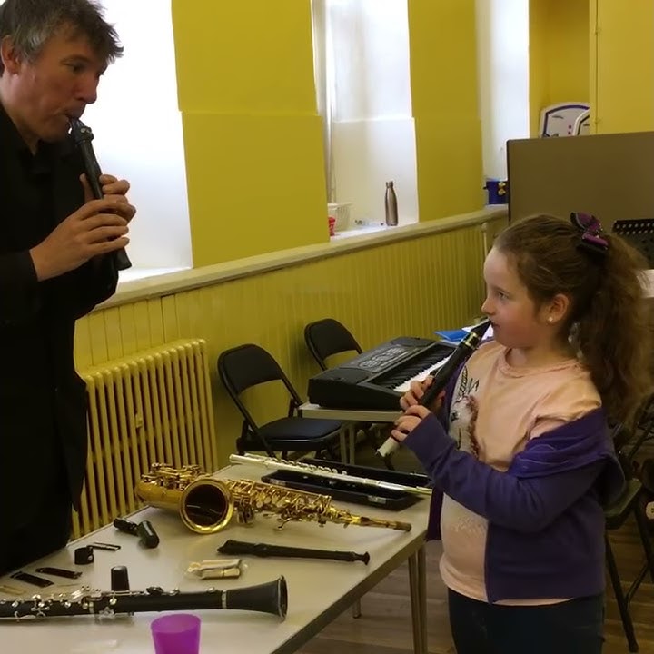 Learn a musical instrument taster day - learning the chalumeau clarinet with Chris Little