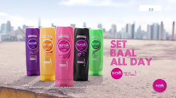 Get all day set hair.  Use Sunsilk Conditioners.