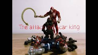 The attack of scar king stop motion