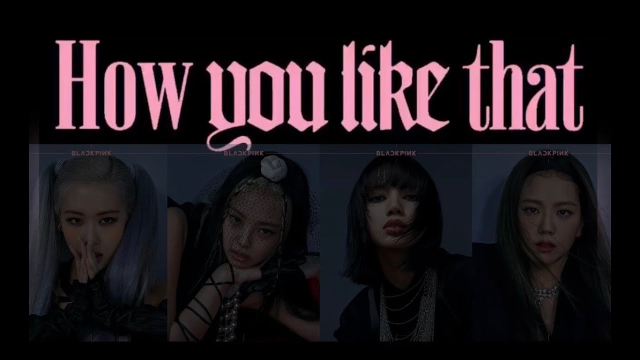 BLACKPINK OFFICIAL- How You Like That LISA & JISOO Concept Teaser Video ...