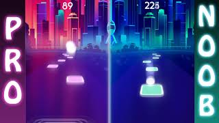 Tiles Hop EDM Rush ~ Noob vs Pro ~ We Are Number One - Lazy Town screenshot 5