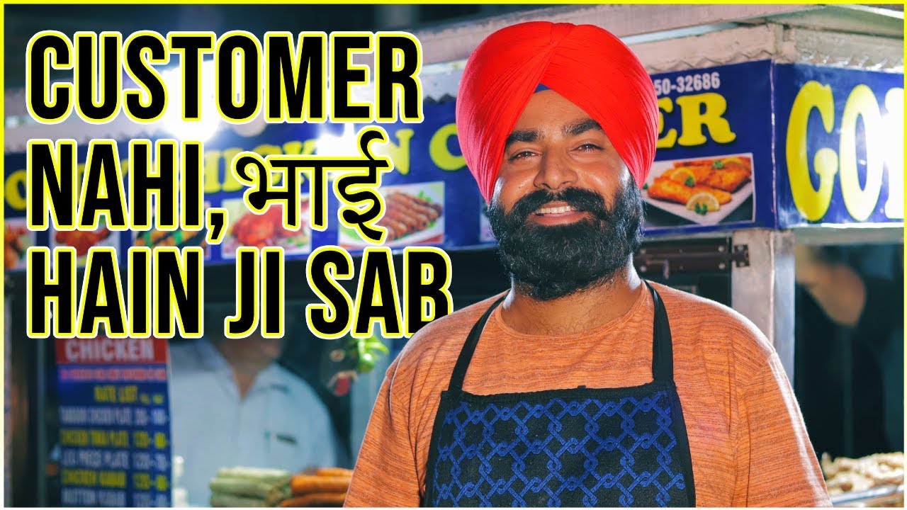 Sardarji Grilled Chicken wale | The MOST HYGIENIC Food Cart Ever | Ludhiana | Street Food | Harry Uppal