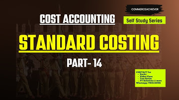 Standard Costing | Labour Variance Numerical 3 | Cost Accounting | Step by Step Solution