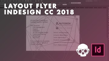 How to Layout a Flyer in Adobe InDesign CC (Adobe InDesign CC Tutorial)