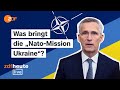Nato statt USA: Warum Stoltenberg Führung bei Ukraine-Waffenlieferungen will | ZDFheute live