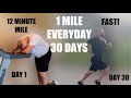 Running 1 Mile Everyday For 30 Days - Result!