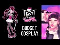 DIY monster high draculaura cosplay - COSPLAY ON A BUDGET