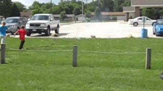 cub scout model rocket launch 2011