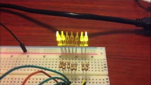 Giochi di Natale con Arduino - secondo gioco