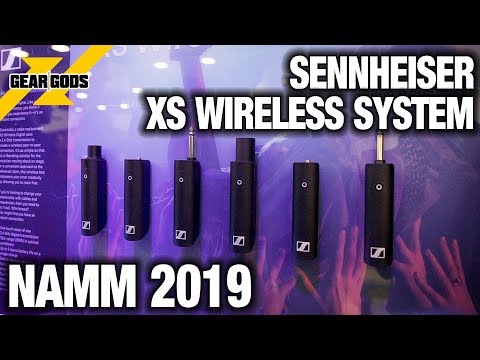 NAMM 2019 - SENNHEISER's New Wireless XS System! | GEAR GODS