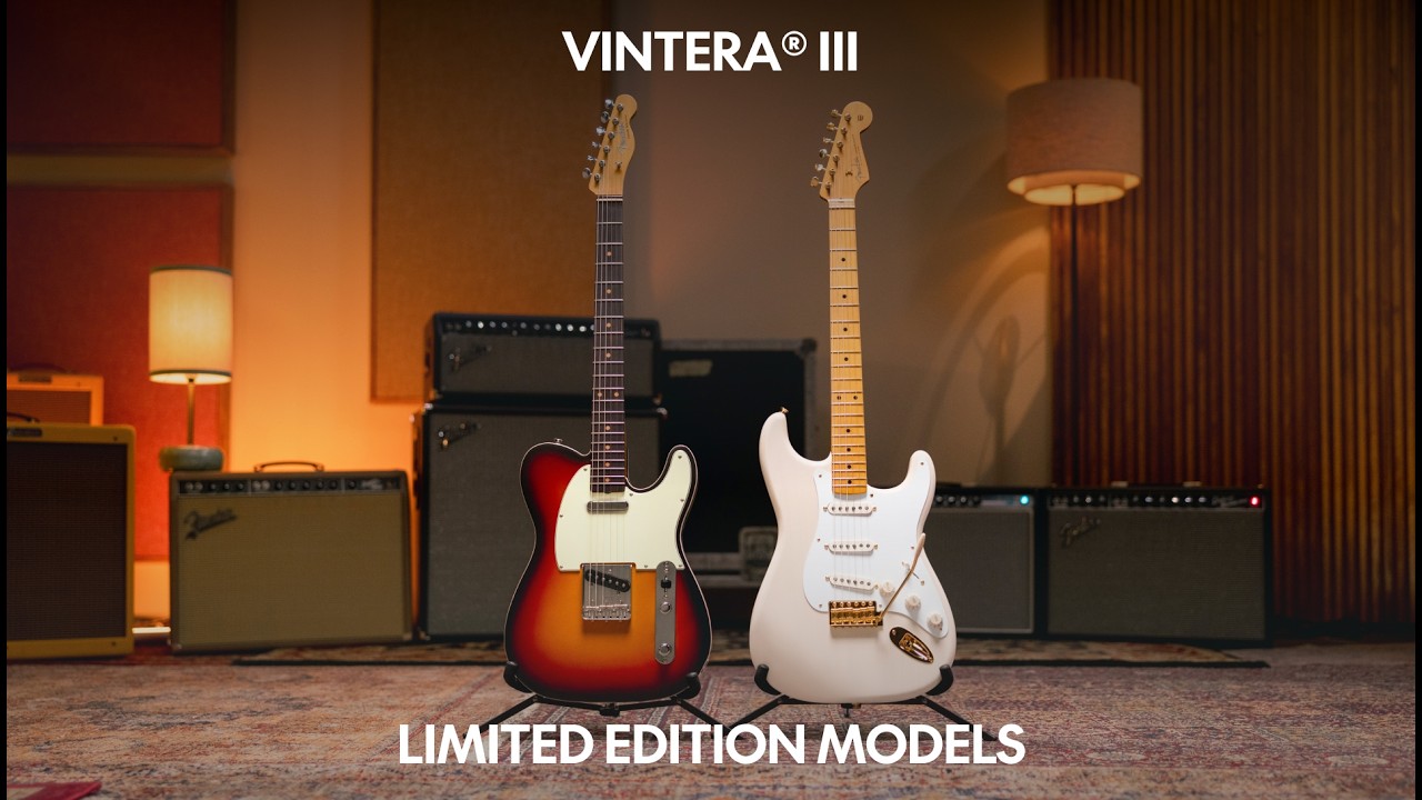 Exploring the Vintera III Limited Edition Models | Vintera III | Fender