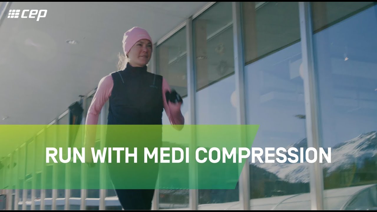 CEP I Winter Run Compression Socks