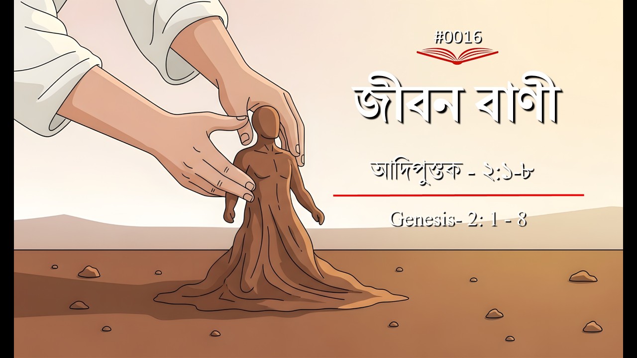 (0016) Bengali Bible Study ǁ Genesis 2:1-8 ǁ আদিপুস্তক ২ : ১ - ৮  পদ ǁ#TTB