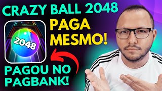 CRAZY BALL 2048 PAGA MESMO! JOGO que PAGA no PAGBANK 2023 - PROVA DE PAGAMENTO screenshot 3