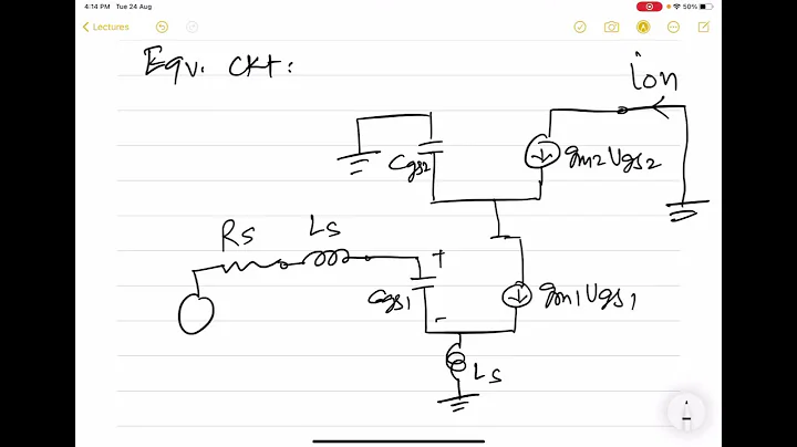Radio Frequency Integrated Circuits (RFICs) - Lecture12: Inductively Degenerated Casode LNA