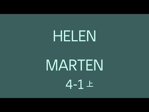 4-1 上: Helen Marten