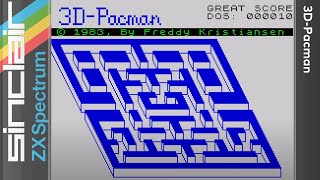 3D Pacman - ZX Spectrum [Longplay] - YouTube