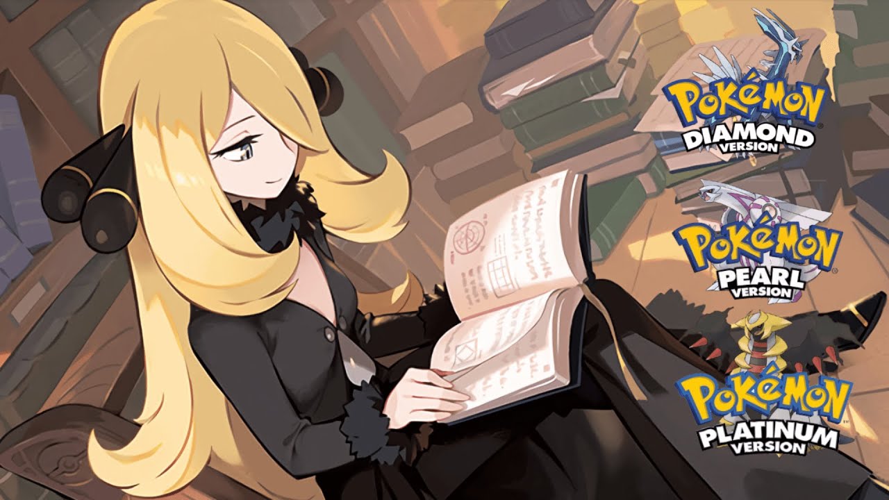 Pokémon Diamond/Pearl/Platinum:Approaching Champion Cynthia & Battle Cynthia Theme (Slowed + Reverb)