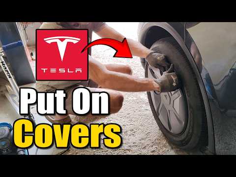 How to Put on Wheel Covers on Tesla Model y 2026 Standard