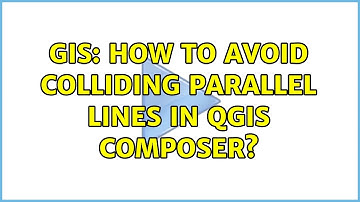 GIS: How to avoid colliding parallel lines in QGIS Composer?