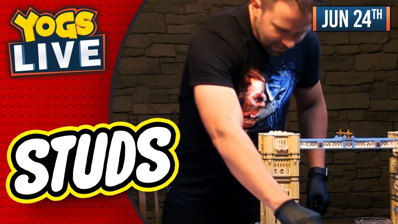 LEGO STUDS: TOWER BRIDGE & BIG BEN BUILD w/ Simon & Turps! - 24/06/19 gaming logo
