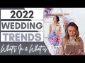 2022 Wedding Trend Report | The Newest Wedding Trends