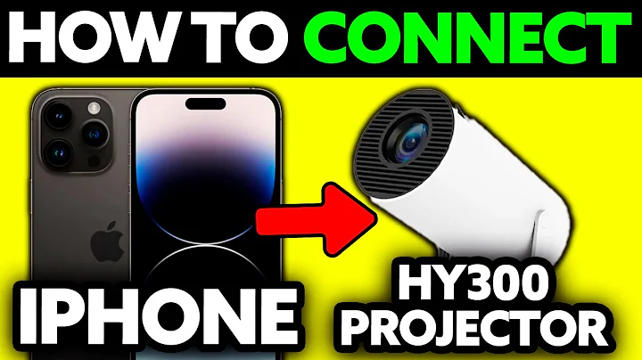 How To Connect iPhone to HY300 Projector (2025) - Step by Step