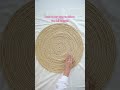 Have Some Extra Rope Let S DIY A Round Rug Shorts Diy Diycrafts