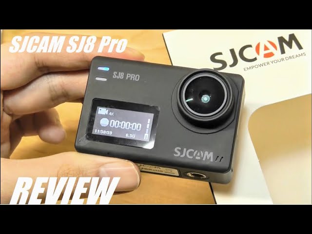 REVIEW: SJCAM SJ8 Pro 4K Action Camera - Dual Screen (6-Axis Gyro