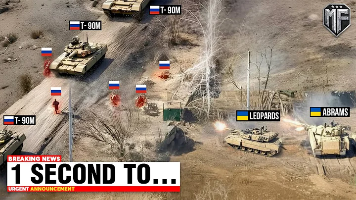Russia Sent T-90M Tanks Against Abrams and Leopards - Then THIS Happened...