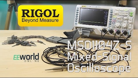 Product spotlight: Rigol MOS1104Z-S mixed signal oscilloscope