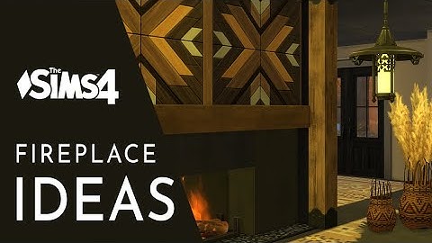 Custom Fireplace Ideas | No cc | Tutorial | THE SIMS 4