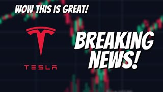 Elon Musk's BREAKING NEWS for Tesla Stock