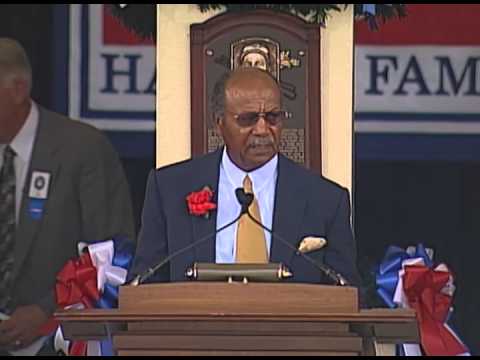 Larry Doby 1998 Hall of Fame Induction Speech 