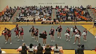 Meridian High School at Spirit Explosion Cheer Competition 2025