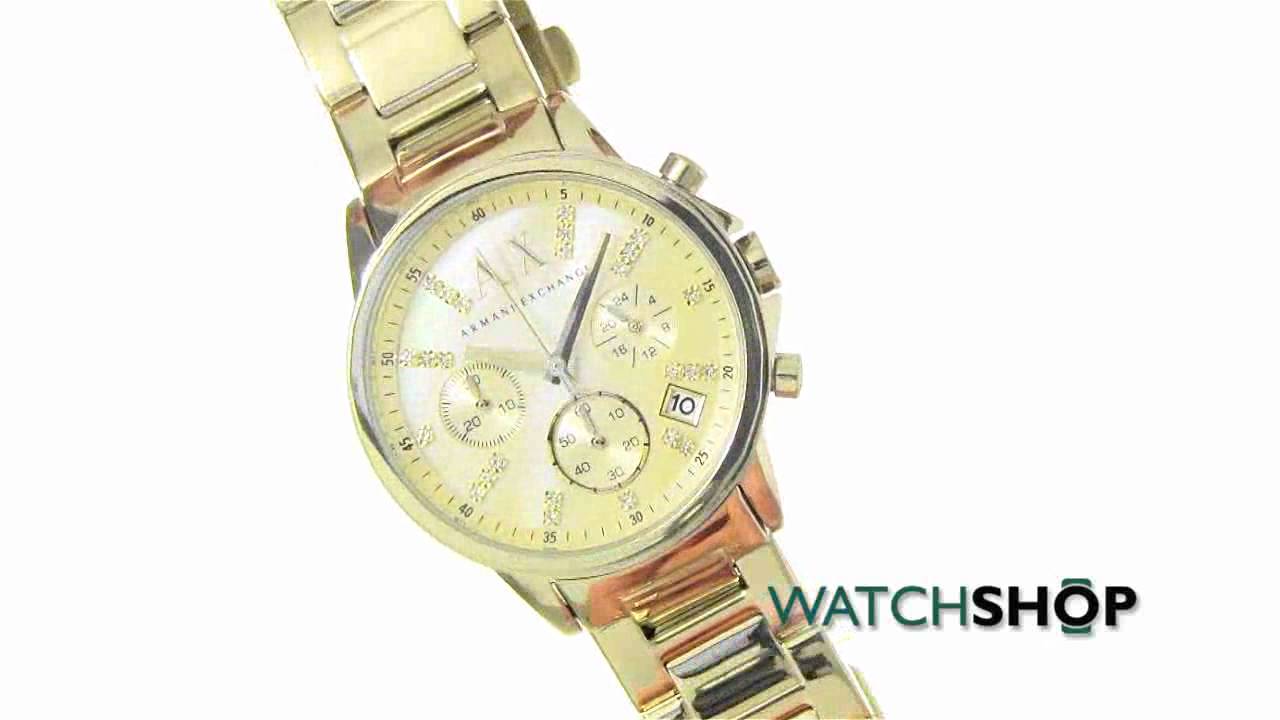 RELOJ MUJER ARMANI EXCHANGE AX4327 DORADO