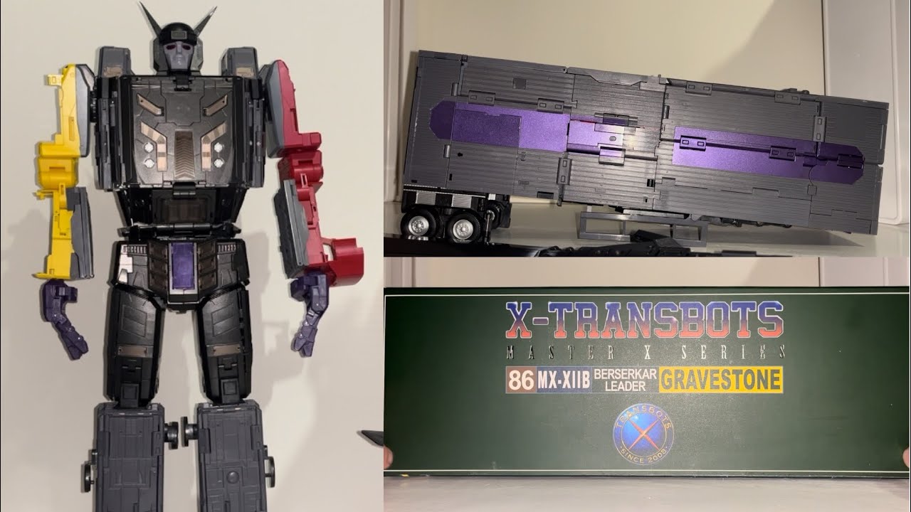X transbots Gravestone review. 86 MX X11B Beserker leader