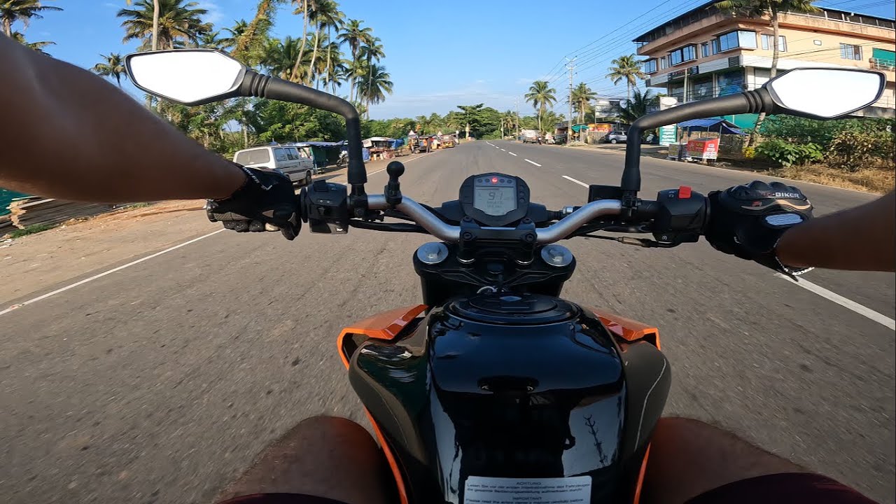 KTM Duke 200 !!! | 2022, BS6 | Pov riding ( pure sound )