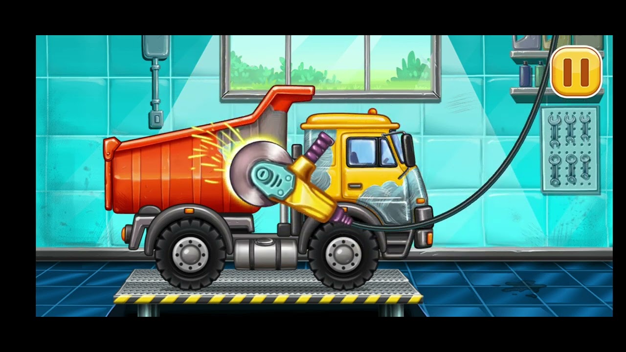 Joc Educativ Excavator Utilaje de Constructii Cezar