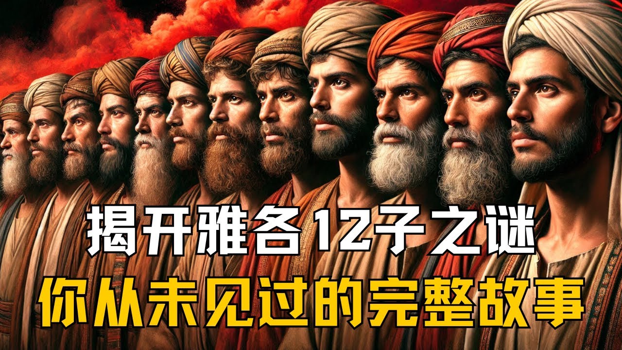 一口气看完雅各12个儿子的完整故事：他们的名字、故事与祝福解释