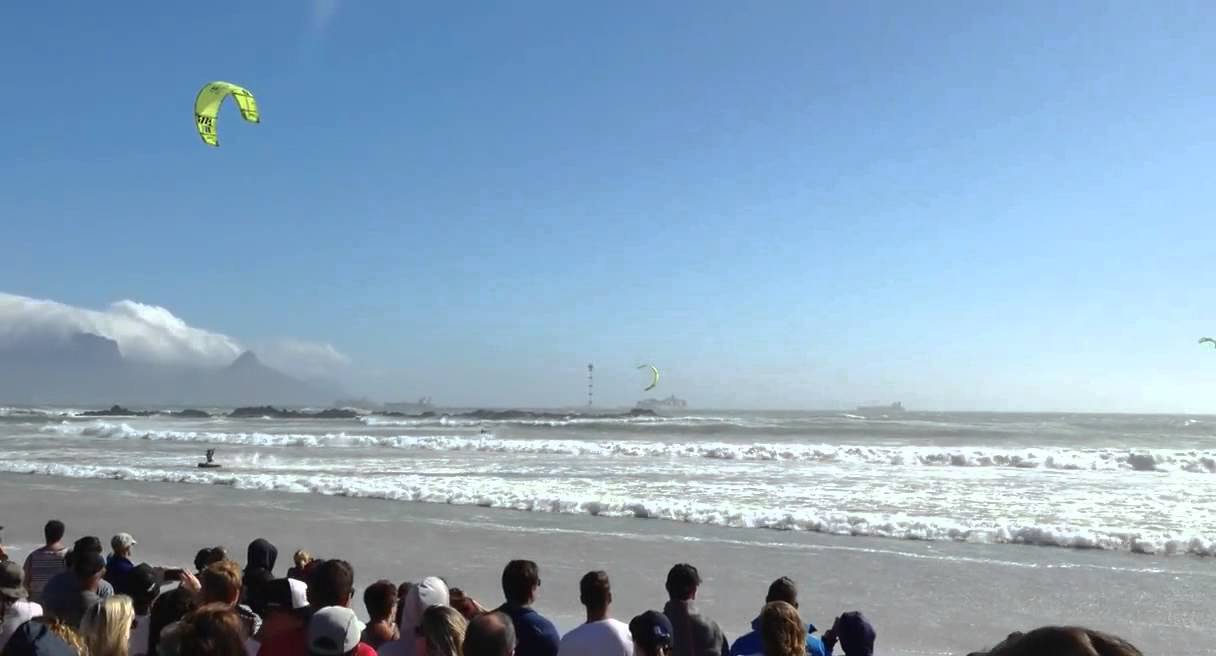 Kite surfing major air crash stabbing pain in breast