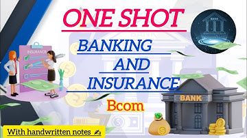 Banking and insurance one shot revision🔥 || easy explanation ✅#bcom#heenaclasses