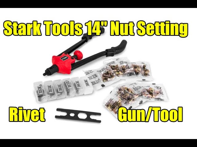 Home Depot 14 in Nut Thread Setting Hand Riveter Rivet Gun Kit with Nosepiece Set Review and Warning - YouTube Home Depot 14 in Nut Thread Setting Hand Riveter Rivet Gun Kit with Nosepiece Set Review and Warning - YouTube