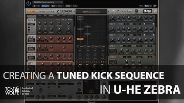 Creating A Patch In U-he Zebra - Tuned Kick Sequence (Ep. 7)