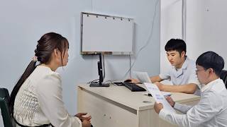 The results of the medical examination surprised Thanh and Yen Chi